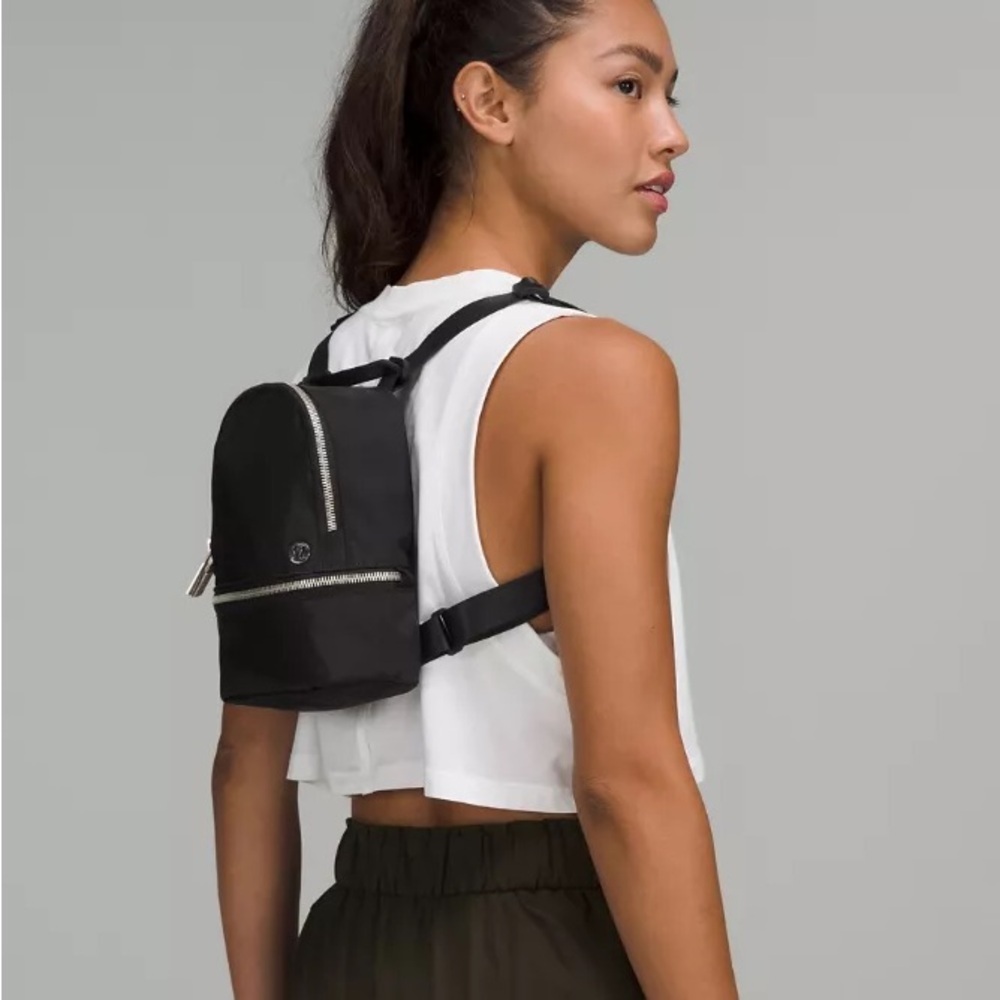 Lululemon Micro City Adventurer Black Backpack 3L